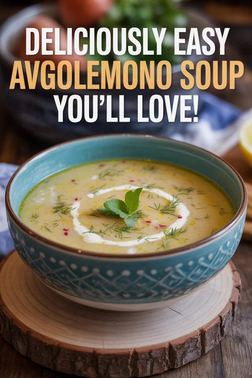 Avgolemono Soup