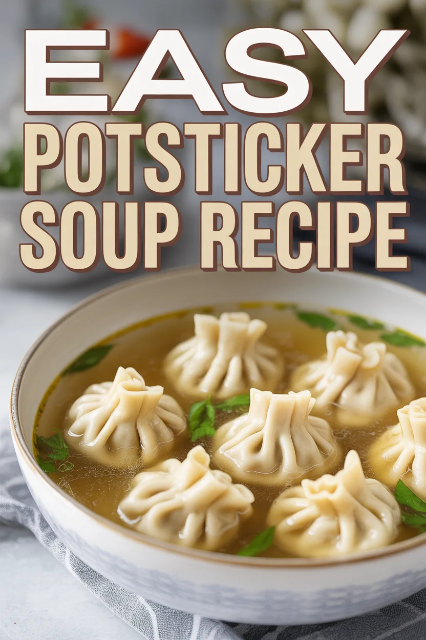 Easy Potsticker Soup Recipe