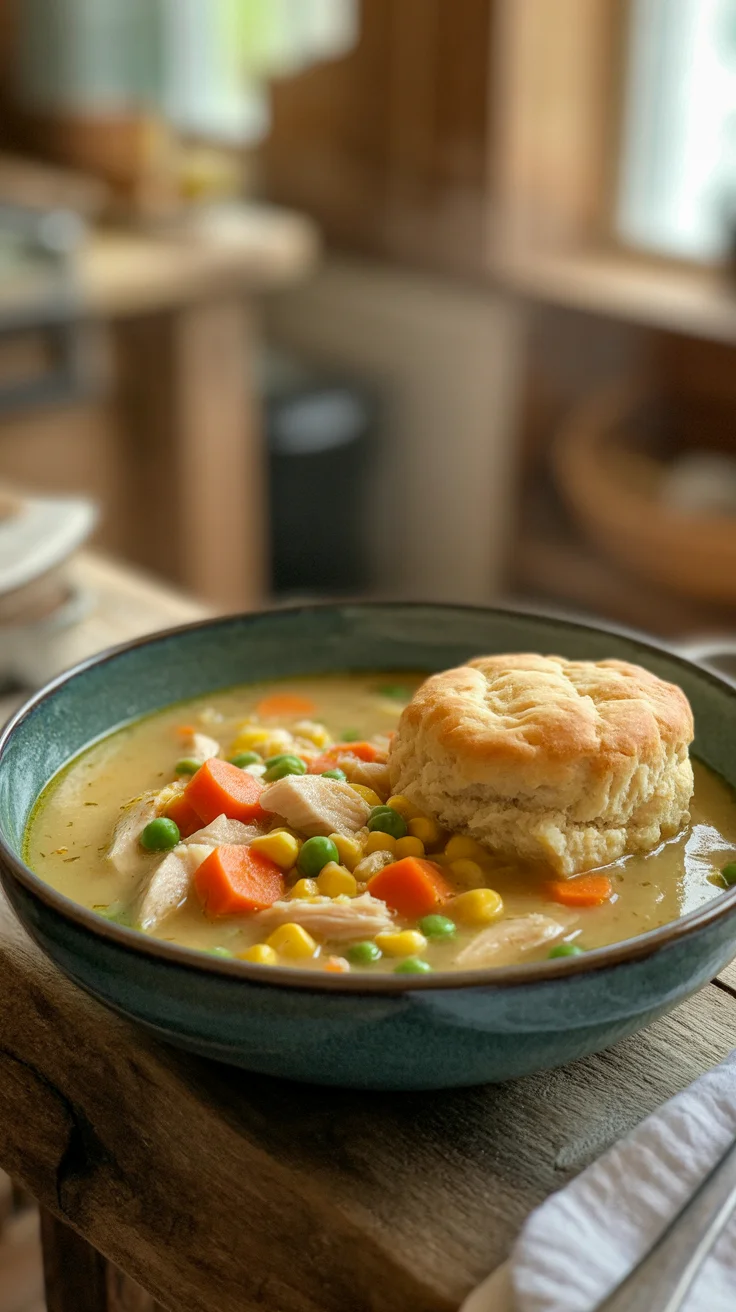 Chicken Pot Pie Soup Recipe