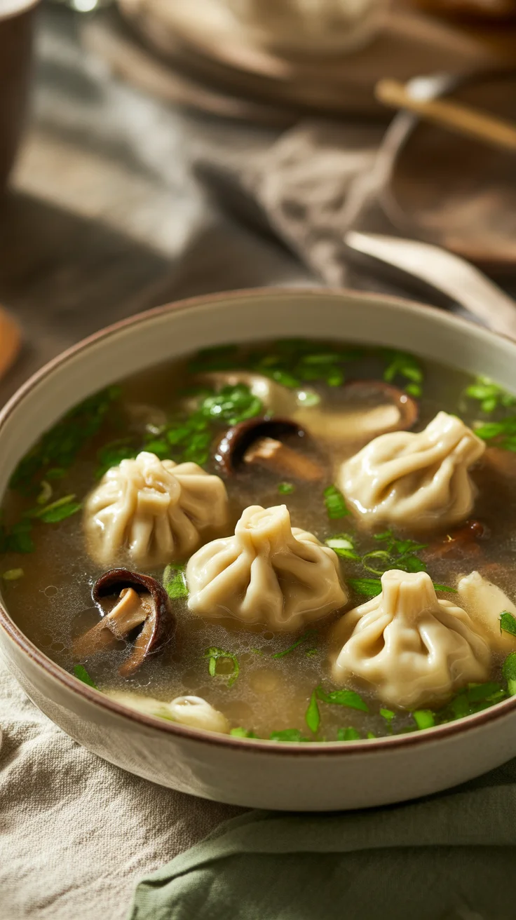 Easy Potsticker Soup Recipe