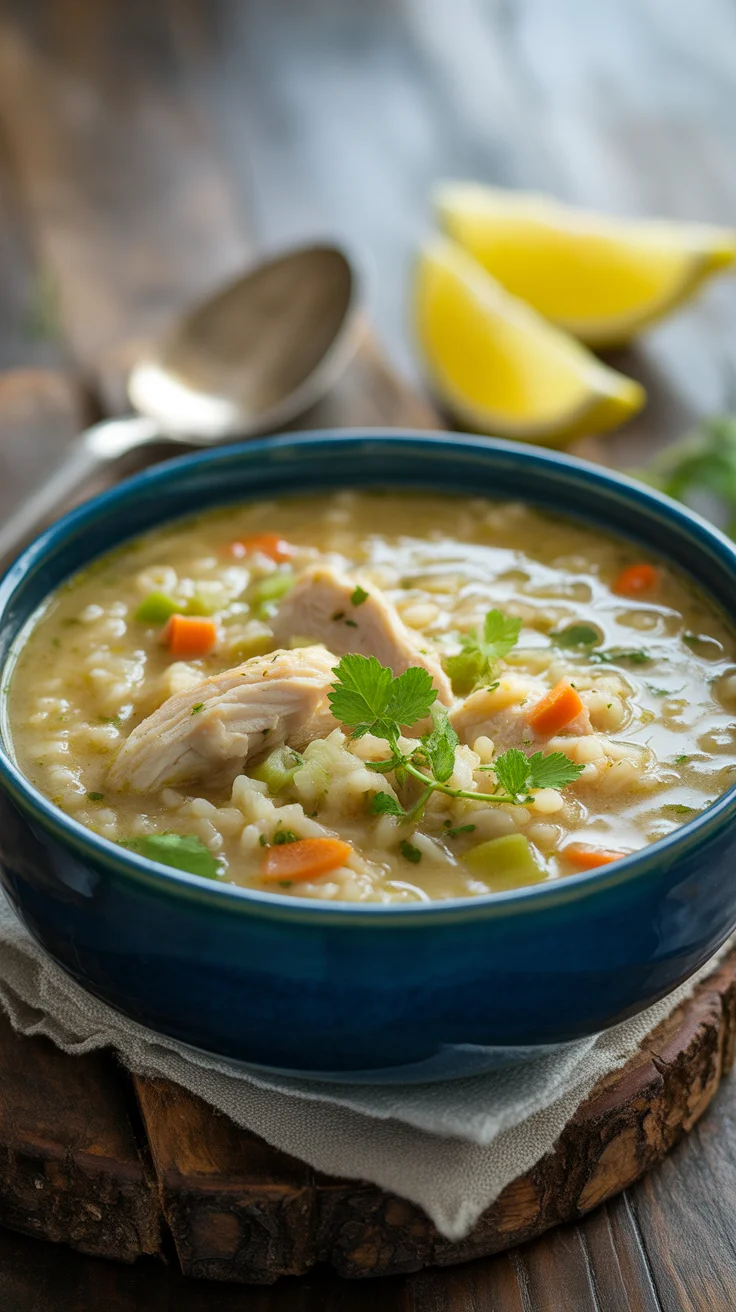 Avgolemono Soup