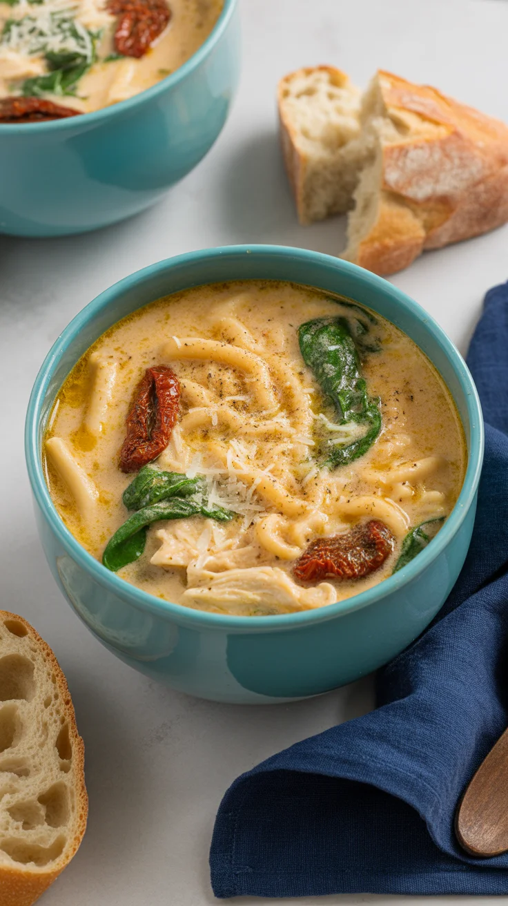 Tuscan Parmesan Cream Soup