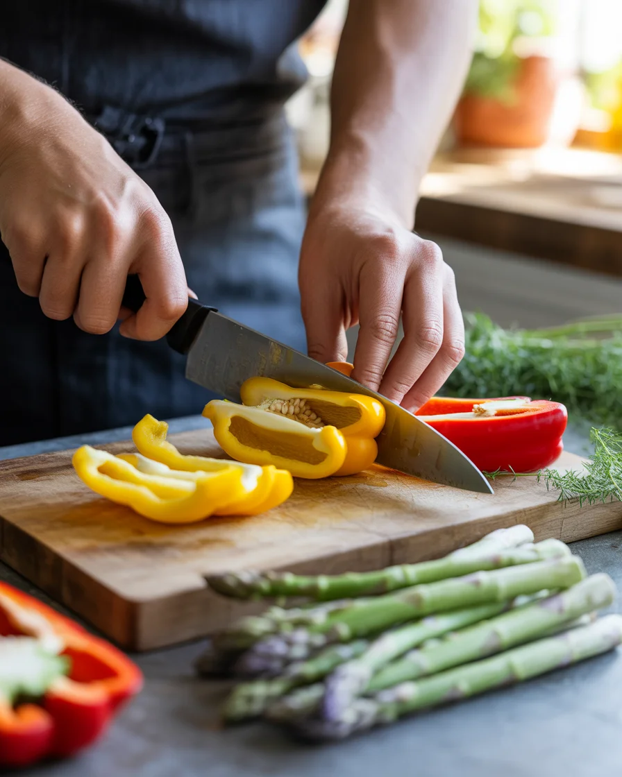 BBQ Grilled Vegetables – marinated