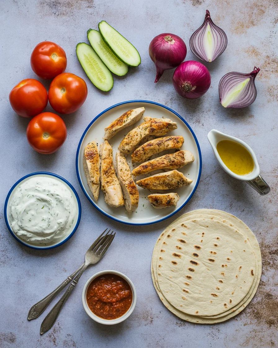 Savory Greek Chicken Gyros You've Got to Try Tonight!
