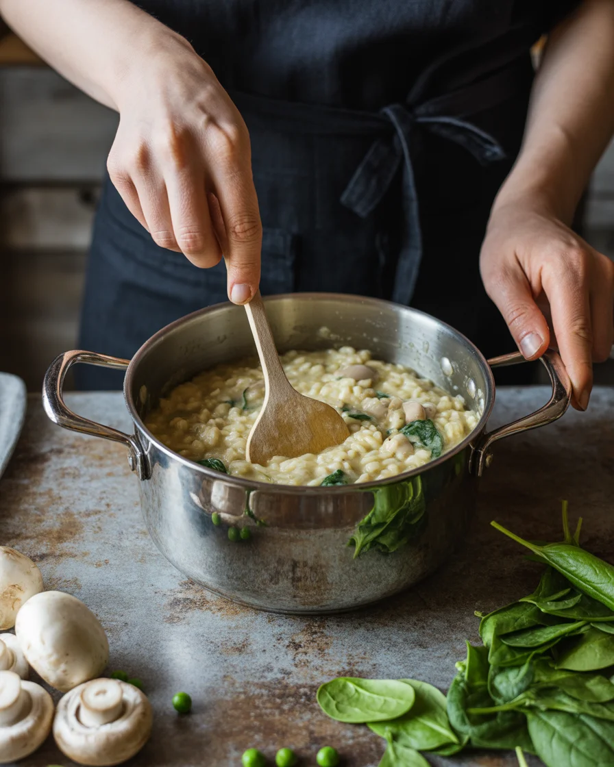 Instant Pot Mushroom Risotto