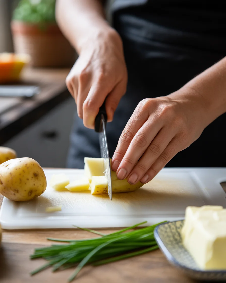 Air Fryer Baked Potatoes