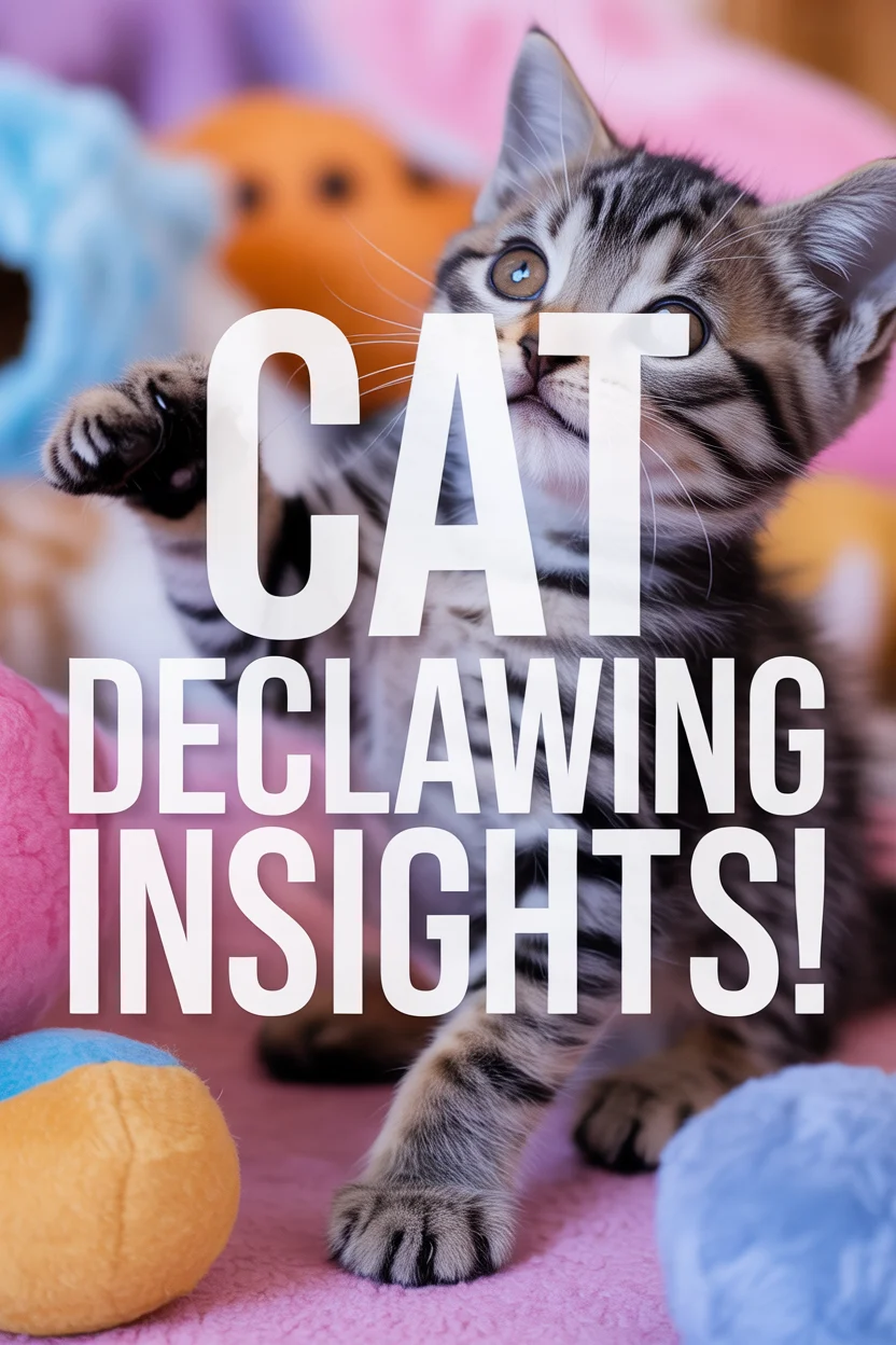 how old does a cat have to be to declaw