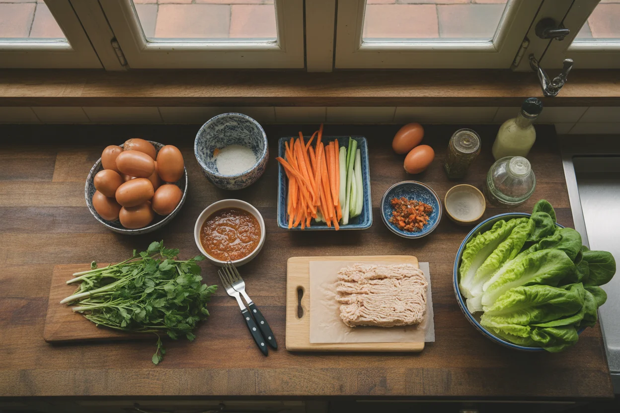 healthy chicken lettuce wraps low calorie