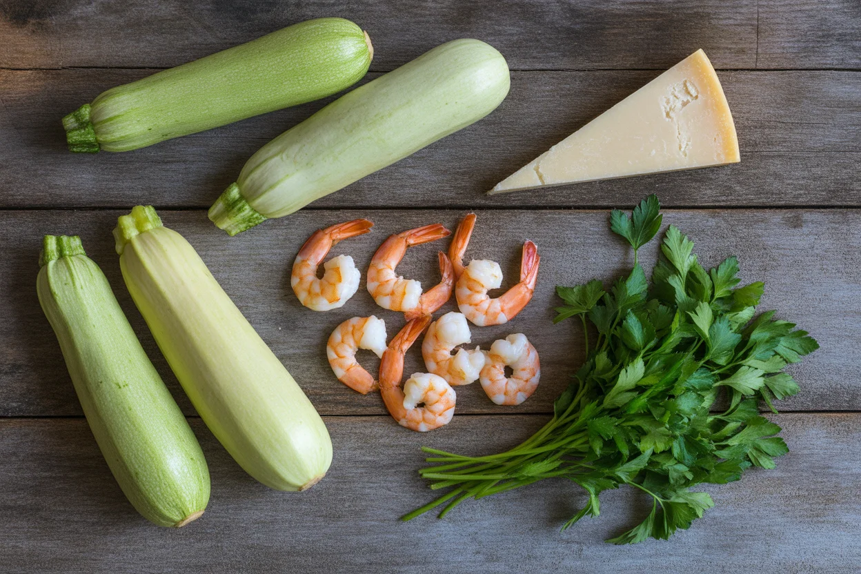 shrimp and zucchini noodles recipe