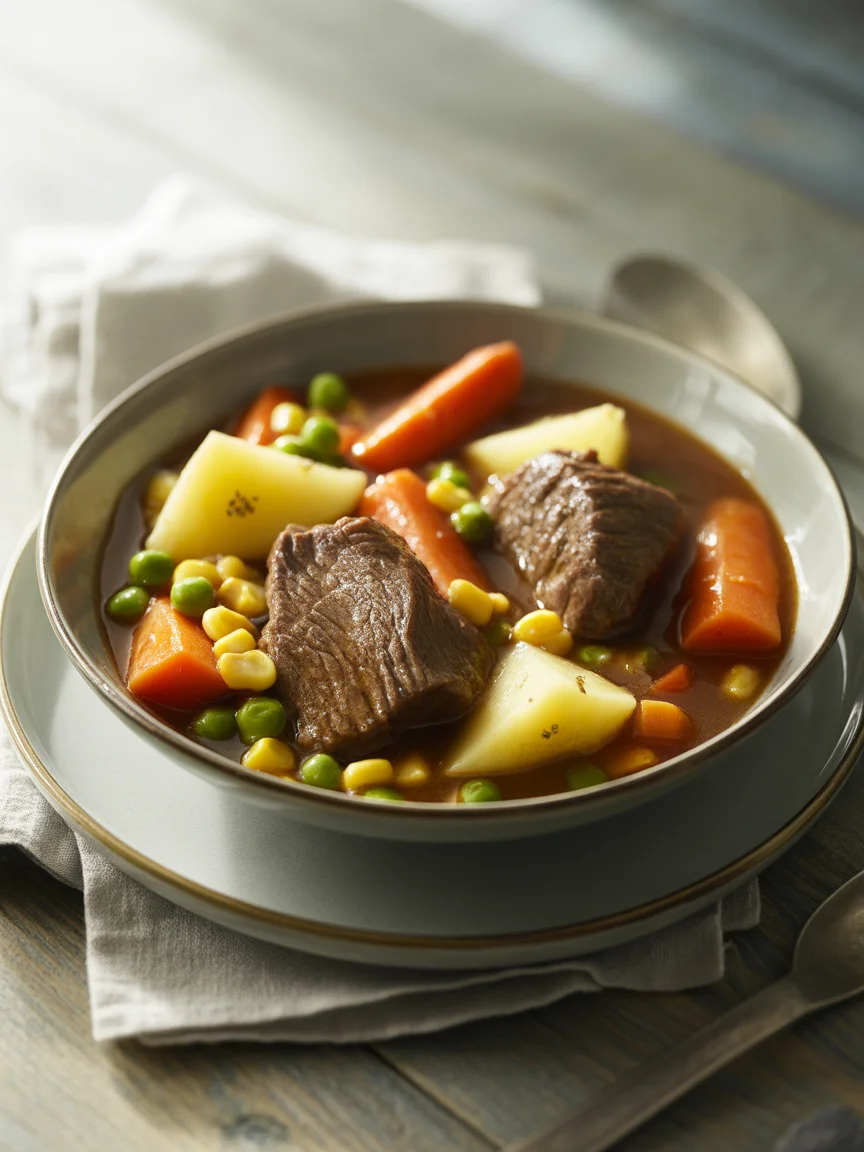 Comforting Pressure Cooker Beef Stew That’s Super Simple