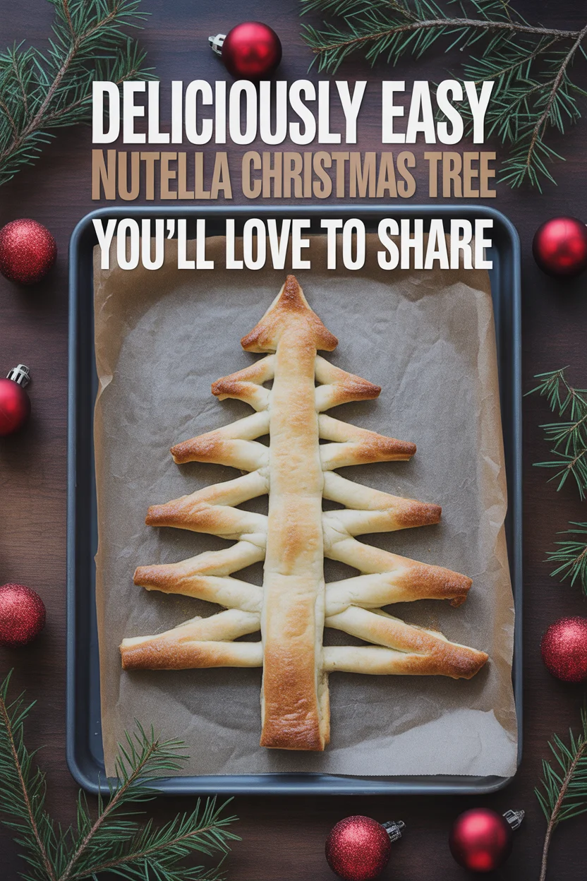 Deliciously Easy Nutella Christmas Tree You’ll Love to Share