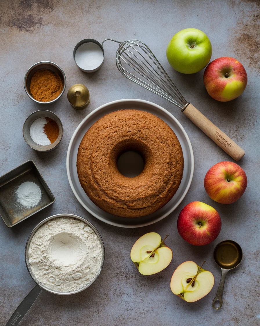 APPLE CIDER DOUGHNUT CAKE