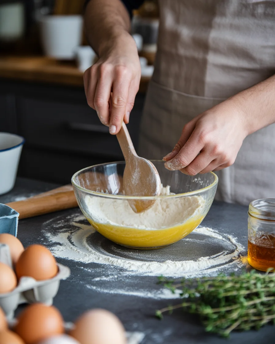 Skillet Cornbread with a buttery crust