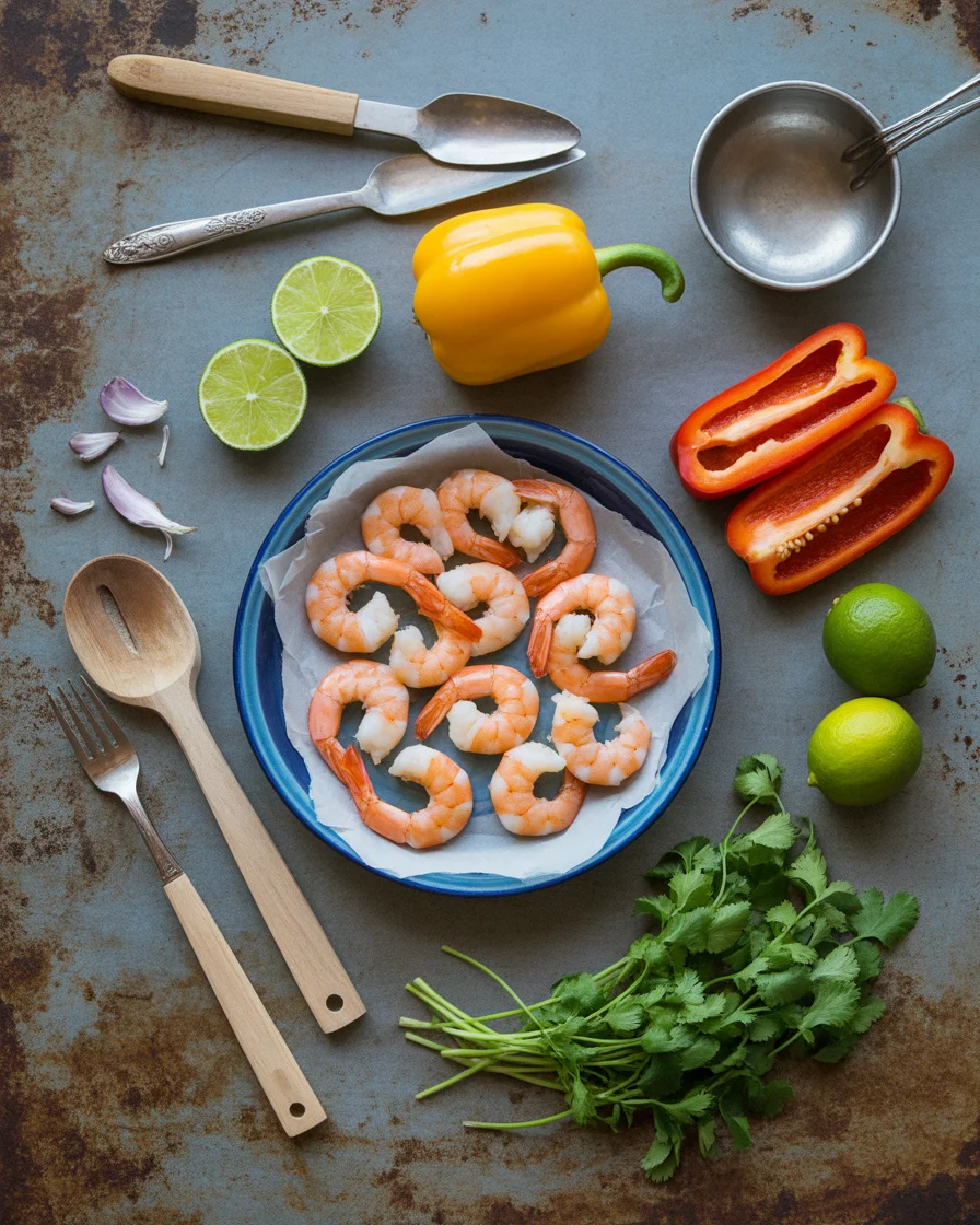 Quick and Easy Spicy Shrimp and Peppers (30-Minute Meals)