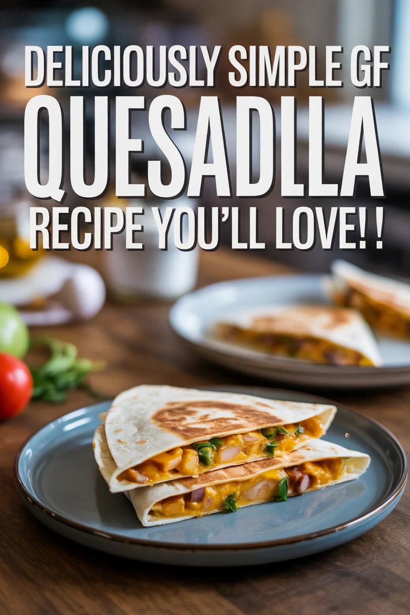 Deliciously Simple GF Quesadilla Recipe You’ll Love!