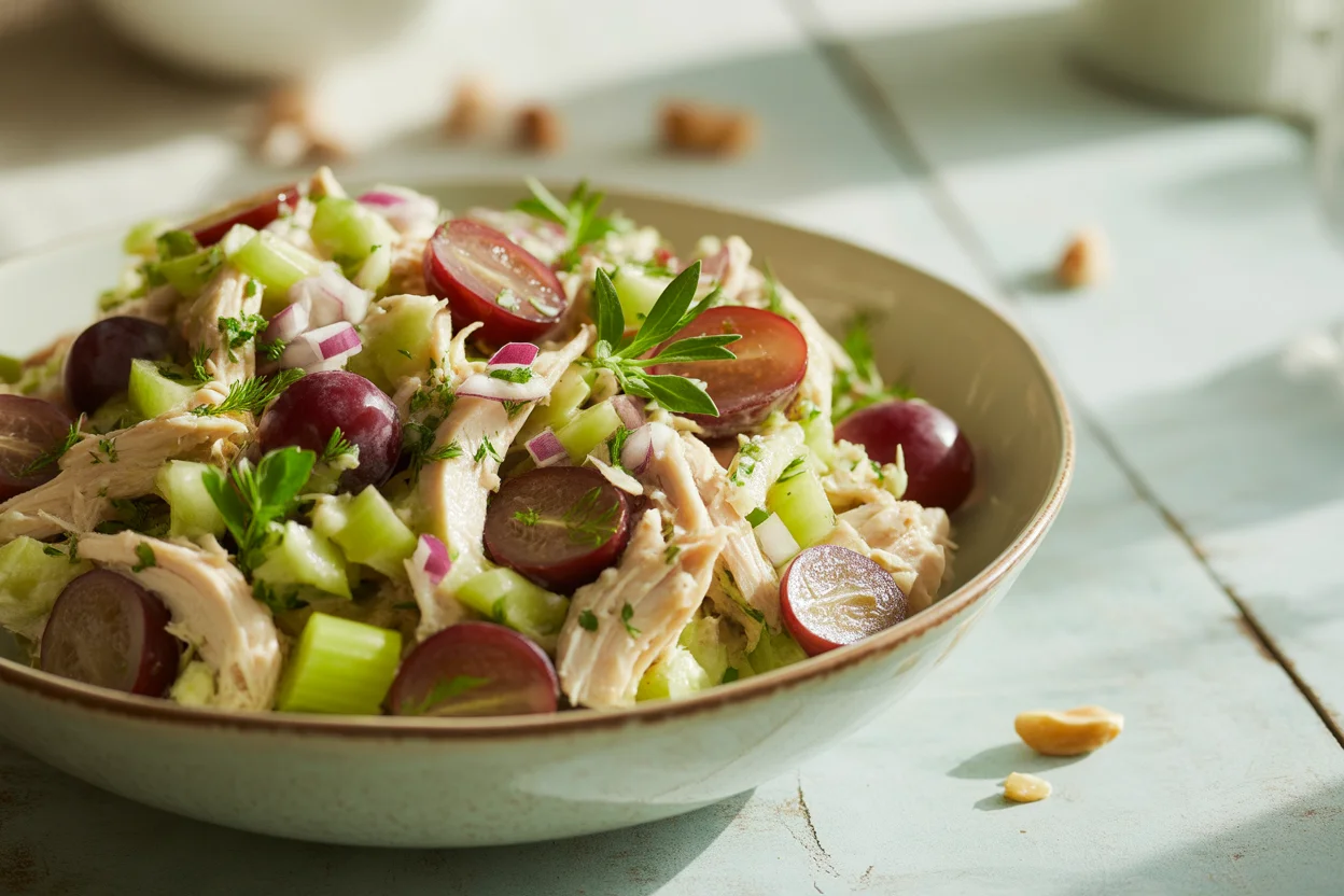 Delicious Greek Yogurt Chicken Salad | Fresh & Flavorful Meal