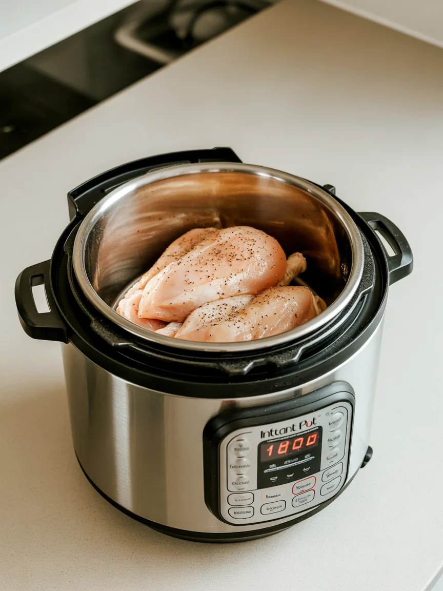 Quick & Easy Frozen Chicken Breast Instant Pot Recipe