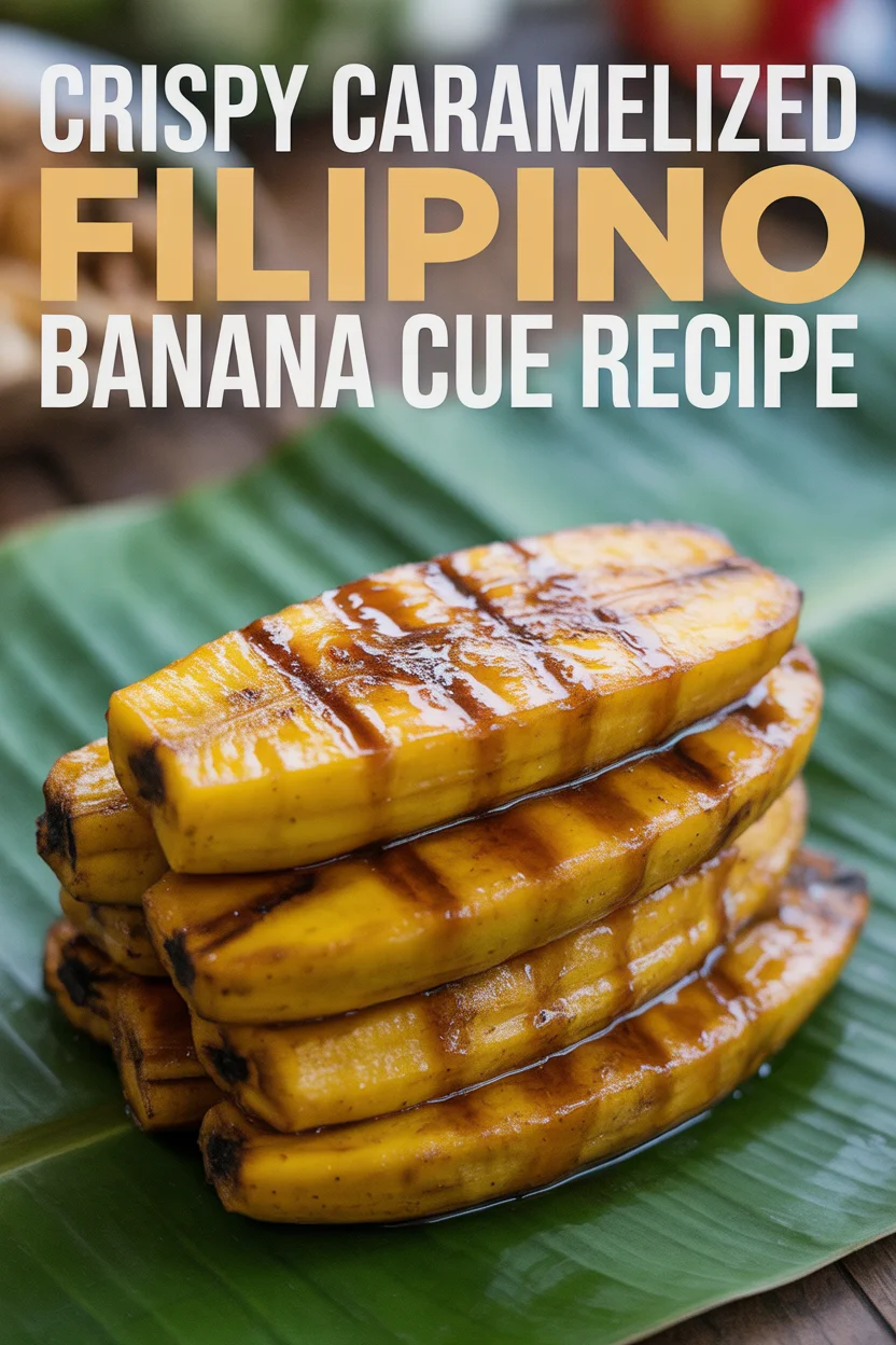Crispy Caramelized Filipino Banana Cue Recipe