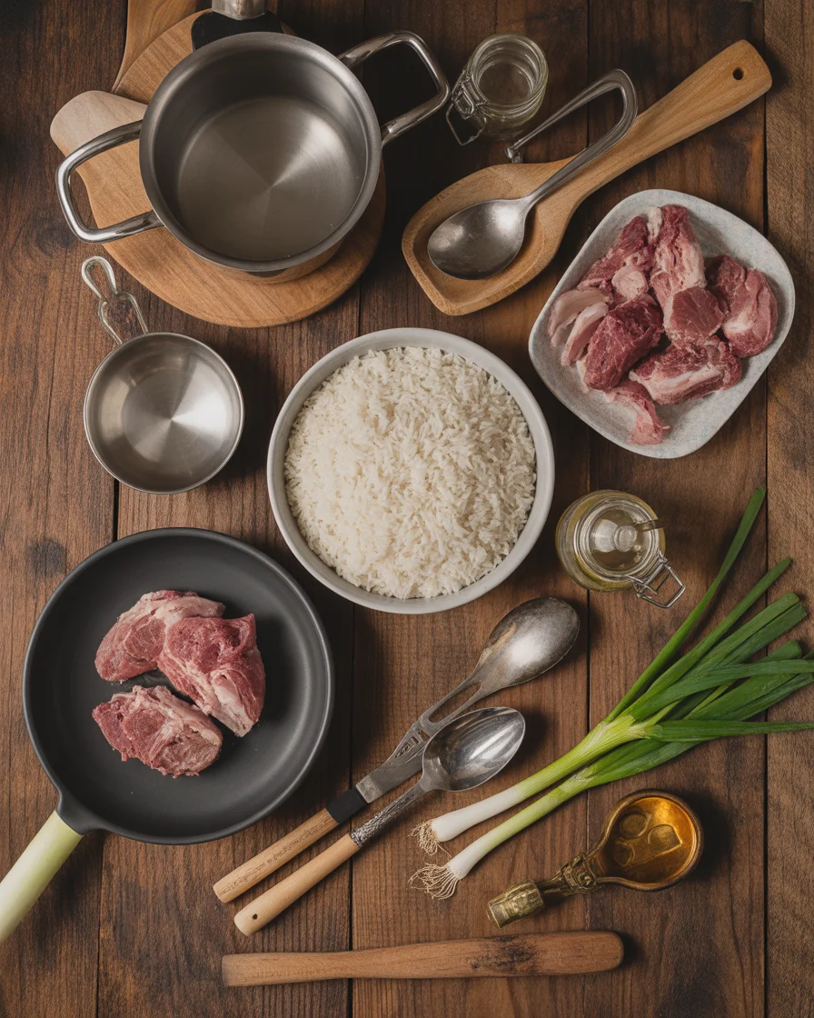 Lugaw (Filipino Rice Porridge)