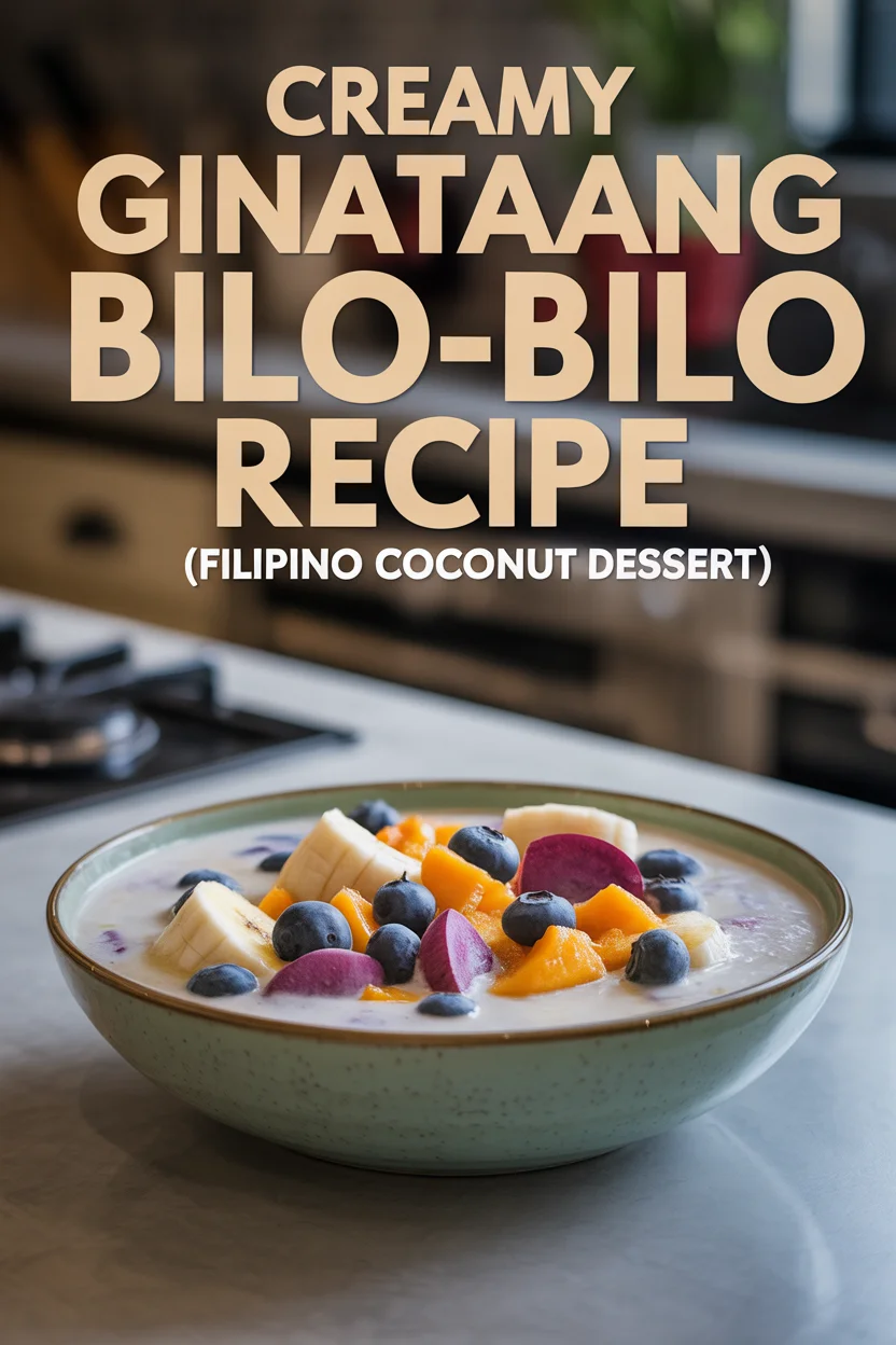 Ginataang Bilo-Bilo