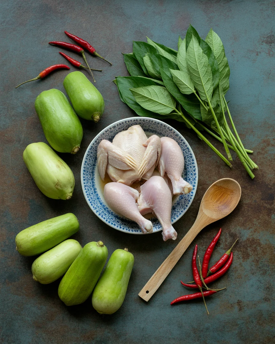 Tinolang Manok sa Papaya