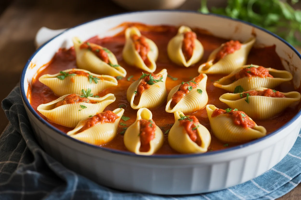 Baked Stuffed Pasta