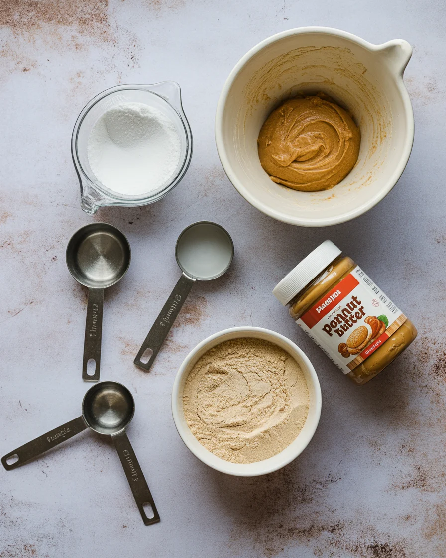 Cake Mix Peanut Butter Cookies