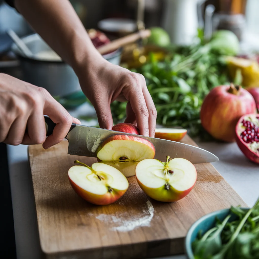 Honeycrisp Apple and Feta Salad