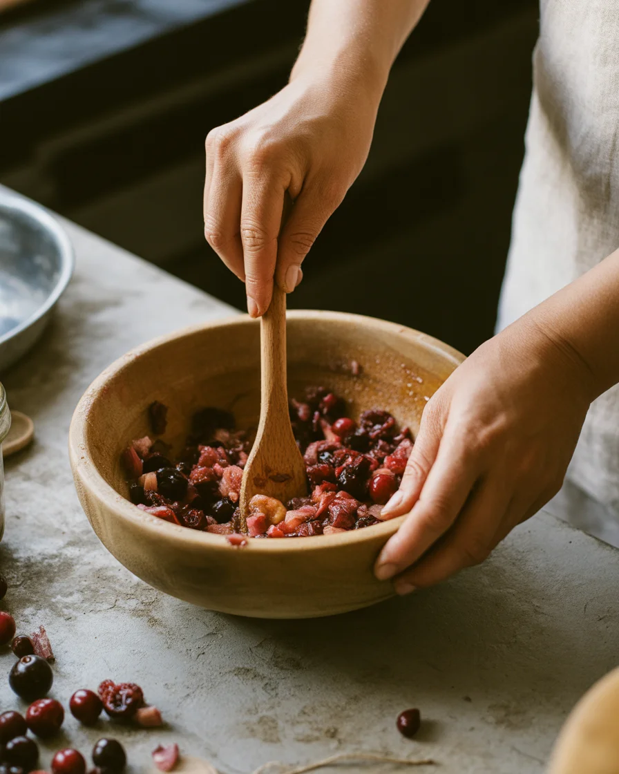 Deliciously Simple Paleo Cranberry Sauce with Cherries Recipe