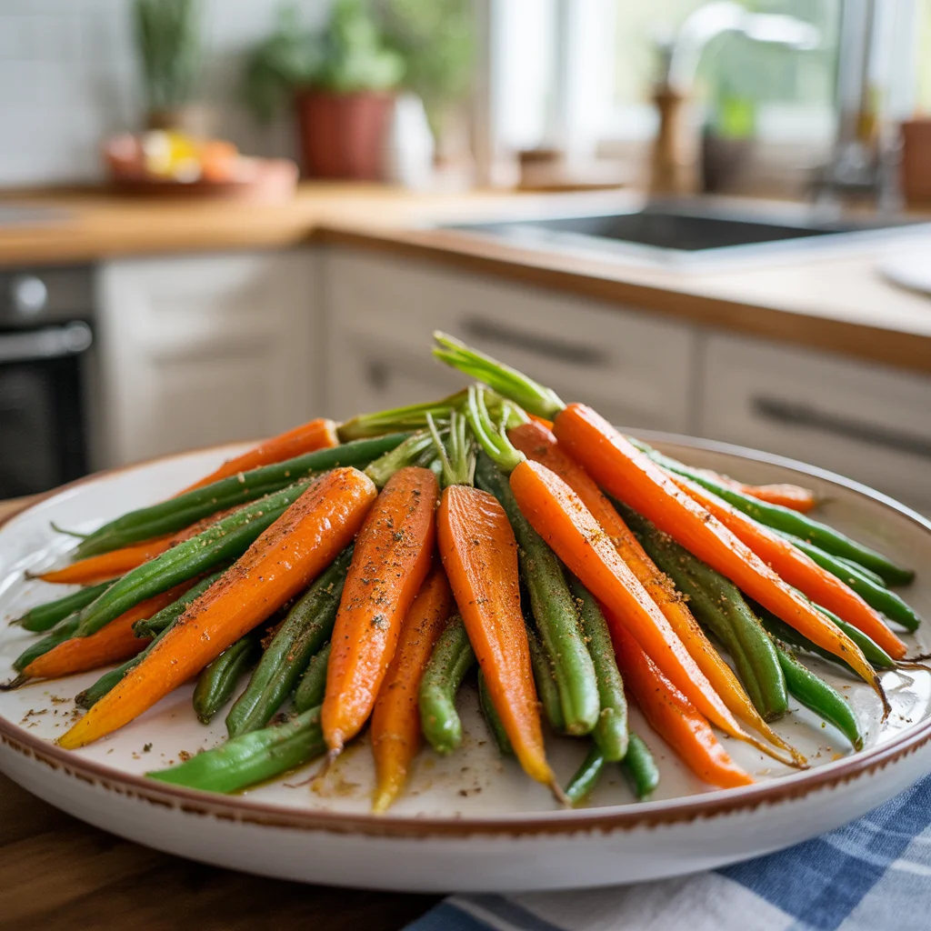 Honey Glazed Carrots & Green Beans: The perfect fall Recipe