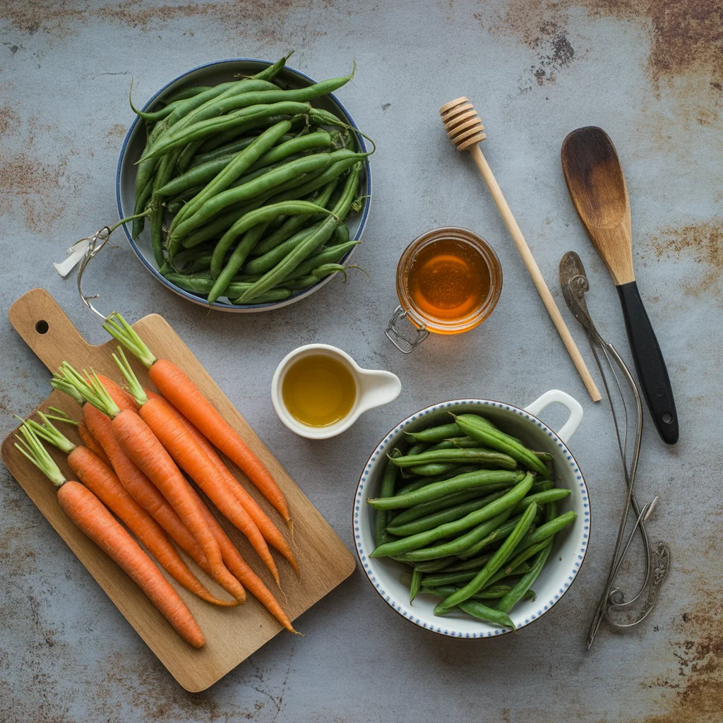 Honey Glazed Carrots & Green Beans: The perfect fall Recipe