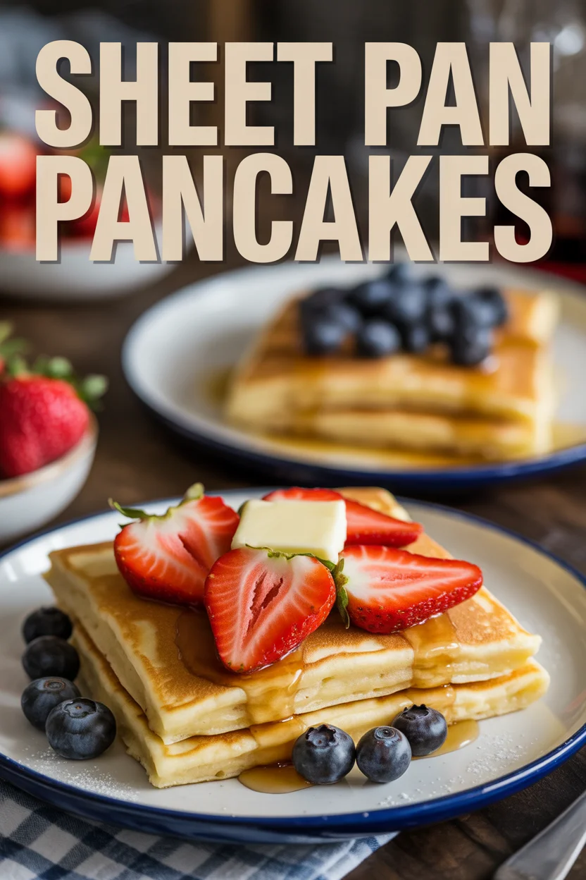 Sheet Pan Pancakes