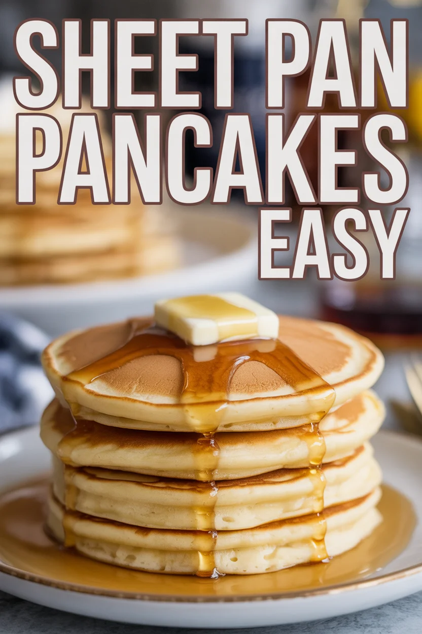 sheet pan pancakes easy