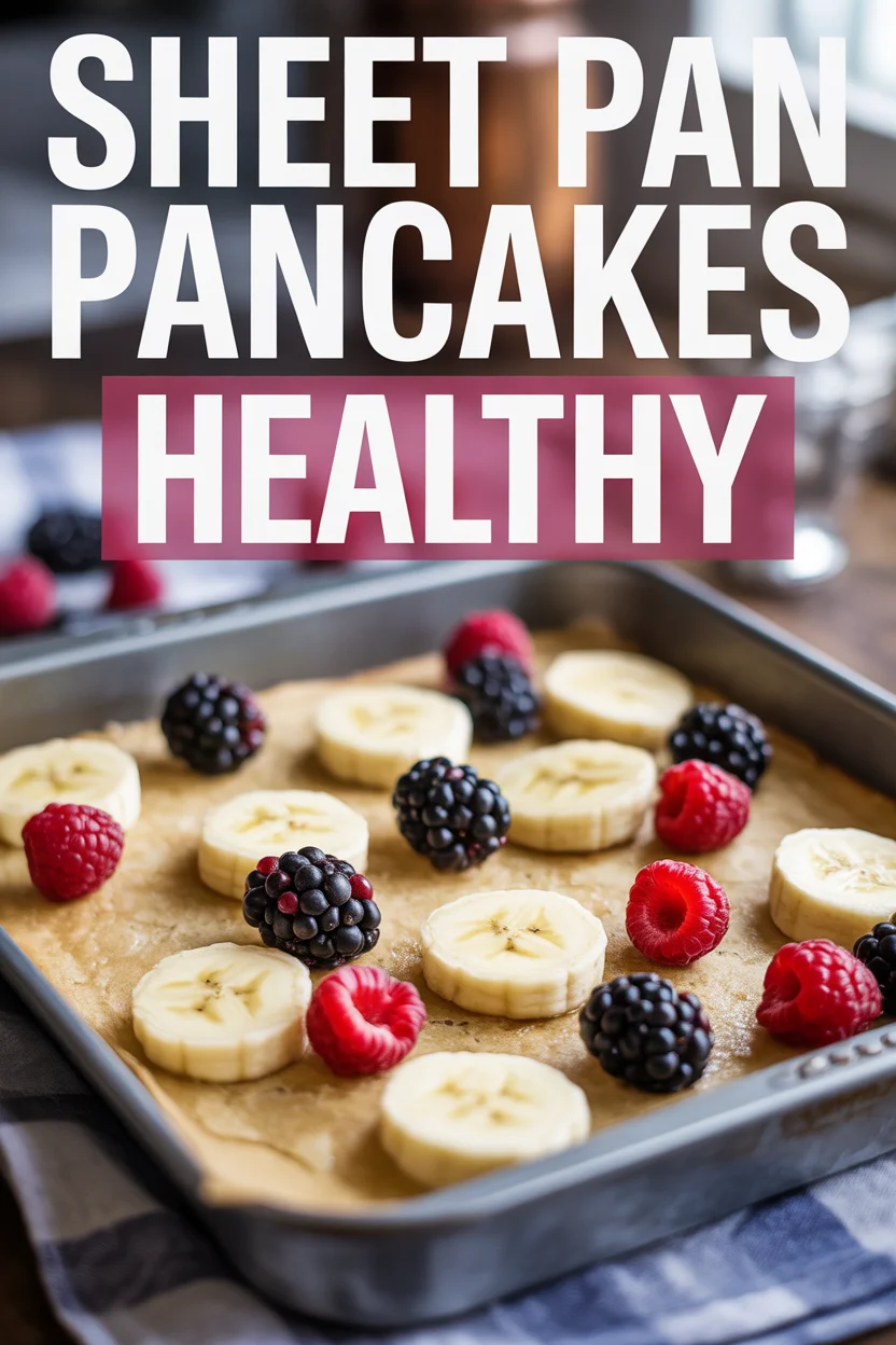 sheet pan pancakes healthy