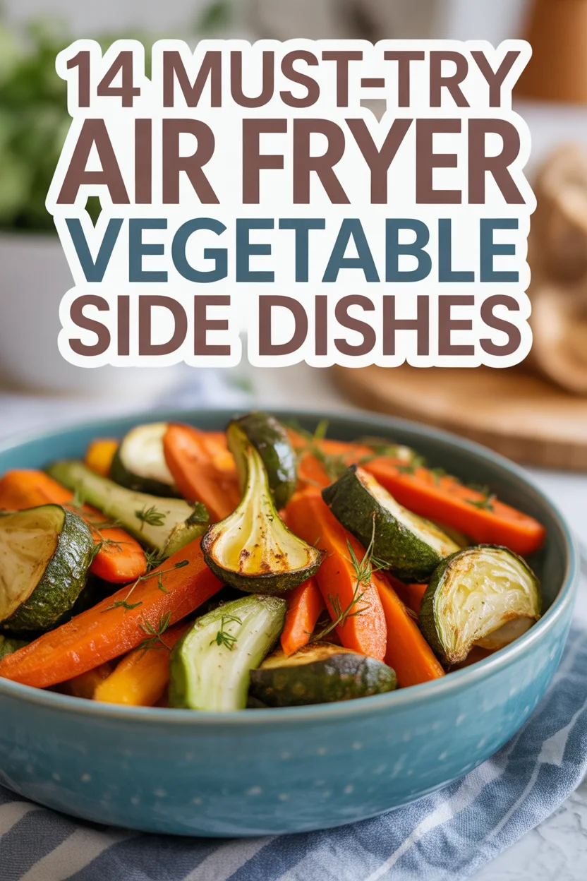 14 Must-Try Air Fryer Vegetable Side Dishes