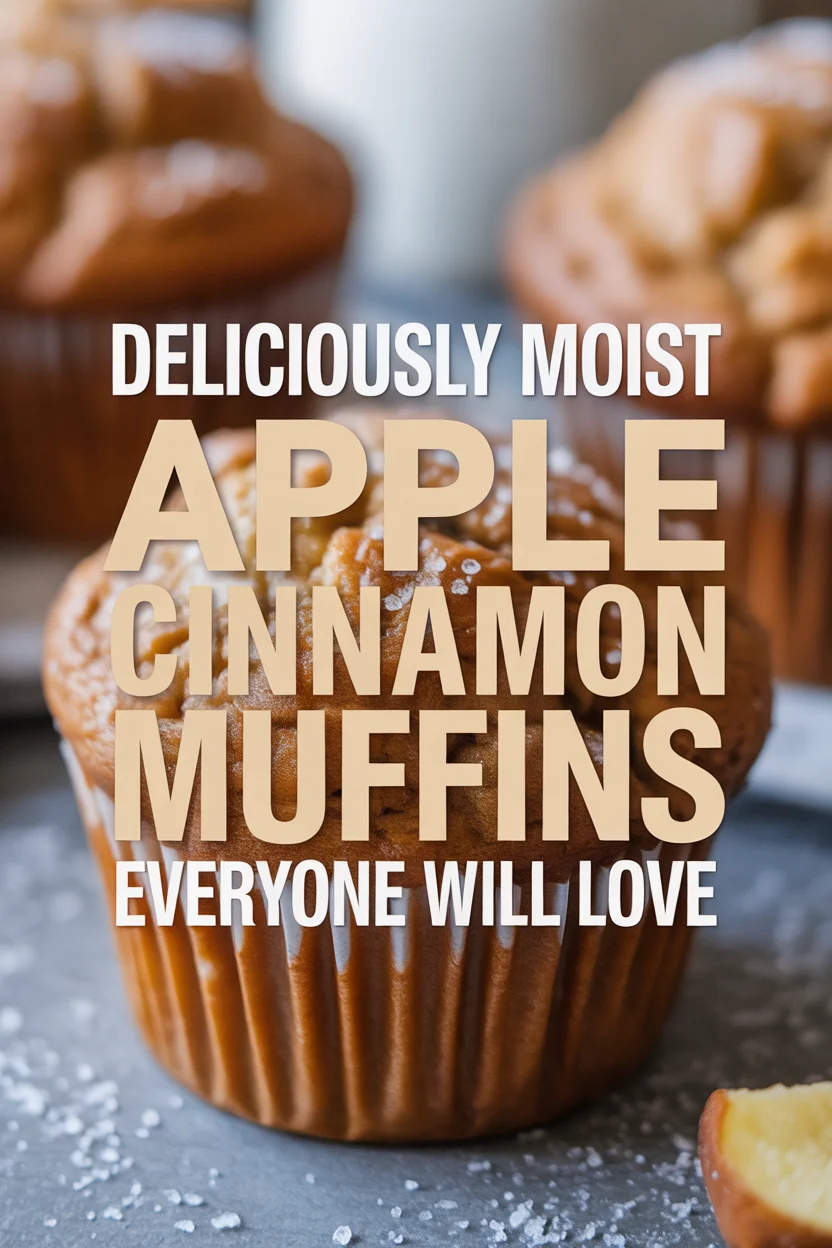 Deliciously Moist Apple Cinnamon Muffins Everyone Will Love