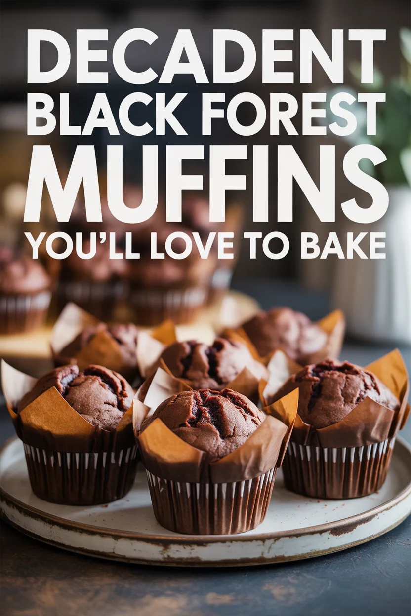 Black Forest Muffins