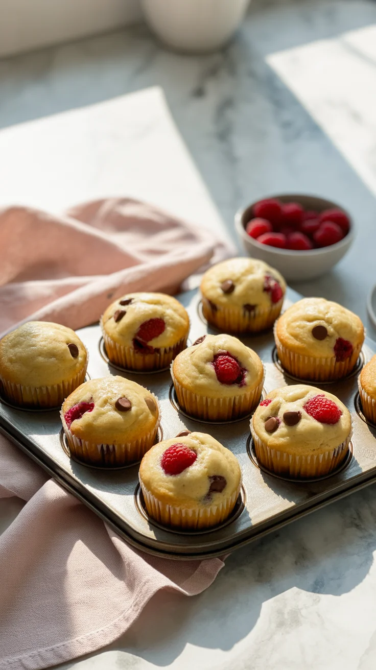 Irresistible Raspberry and Chocolate Chip Muffins You’ll Love
