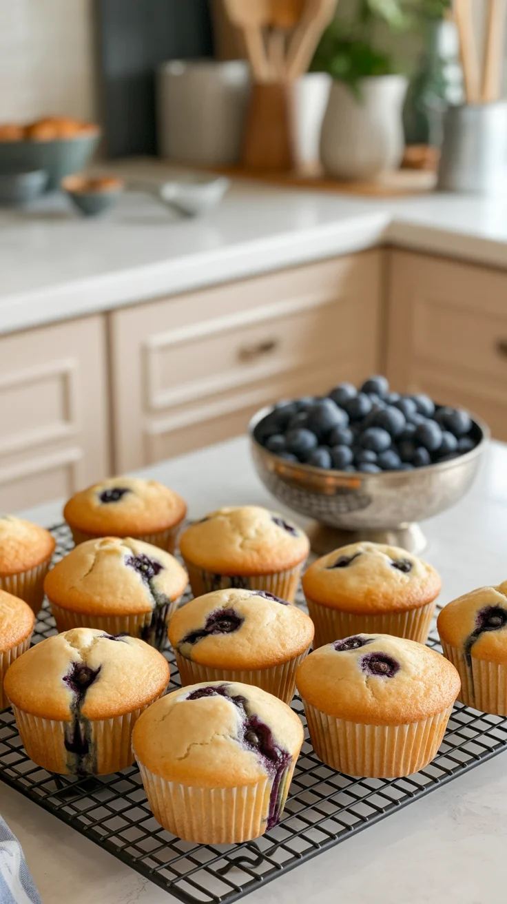 Irresistible Bakery Style Blueberry Muffins You’ll Love
