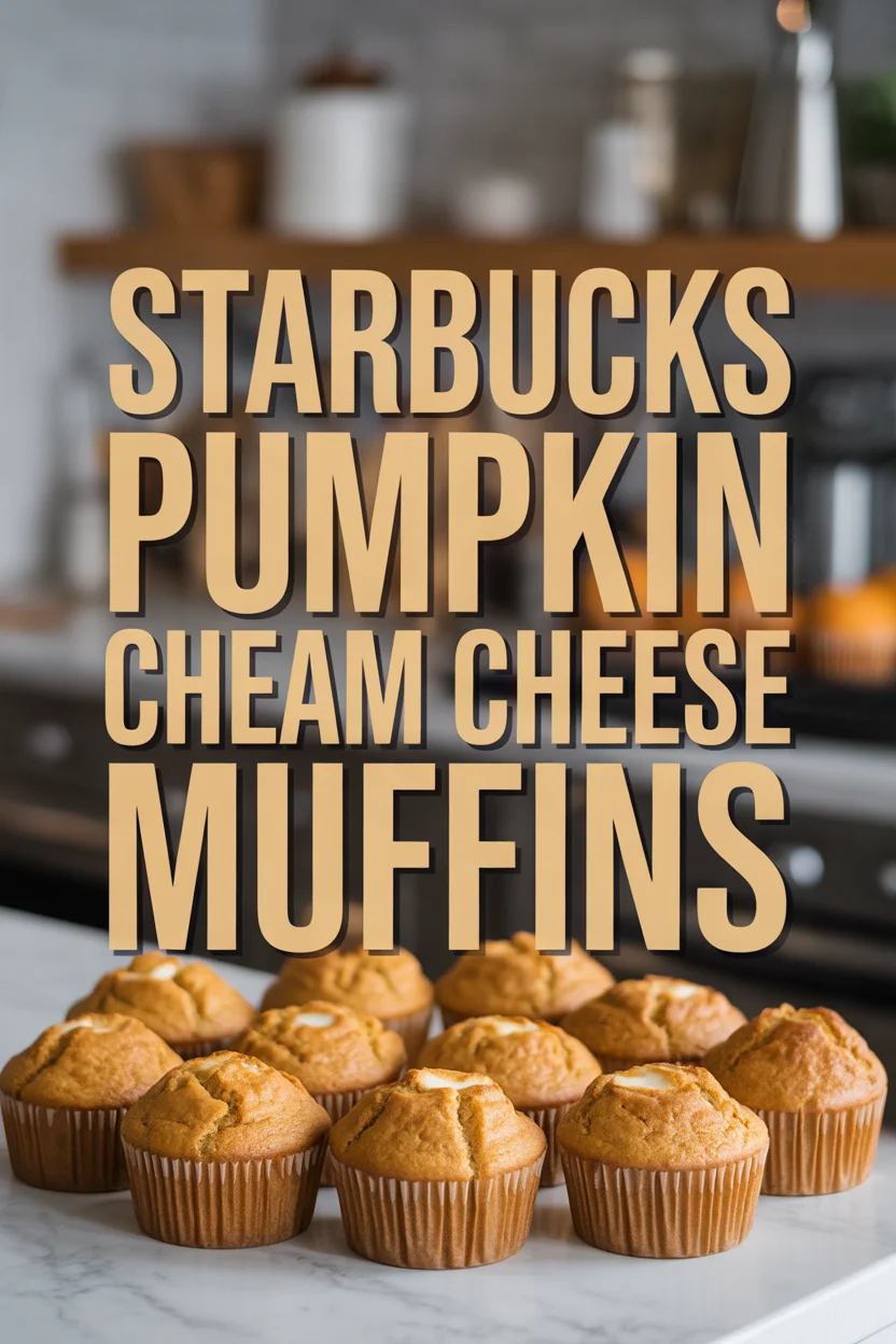 Homemade Pumpkin Cream Cheese Muffins