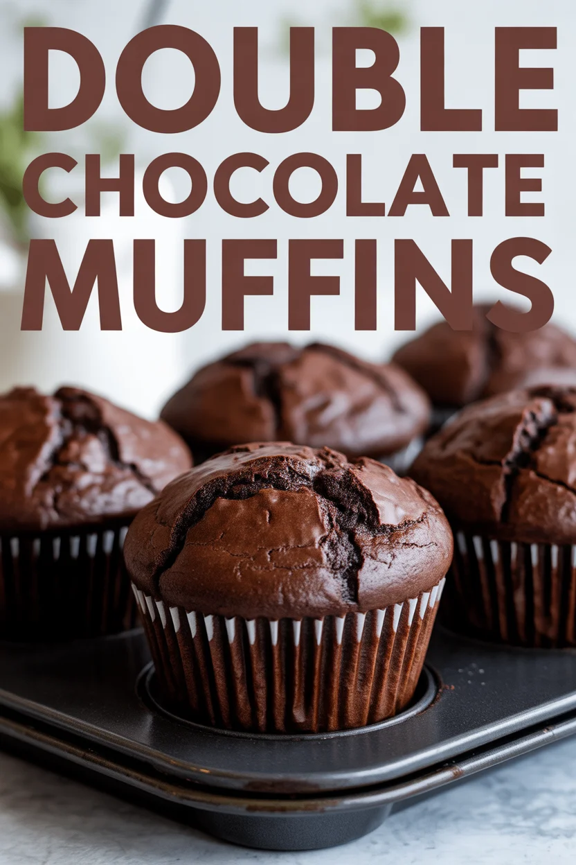 Double Chocolate Muffins