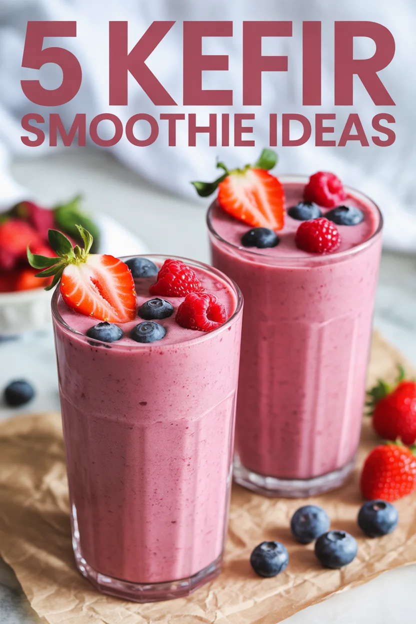 5 Kefir Smoothie Ideas