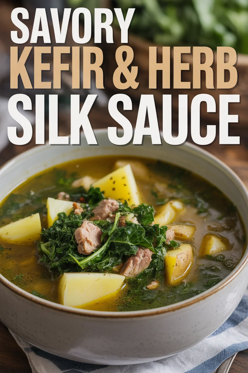 Savory Kefir & Herb Silk Sauce