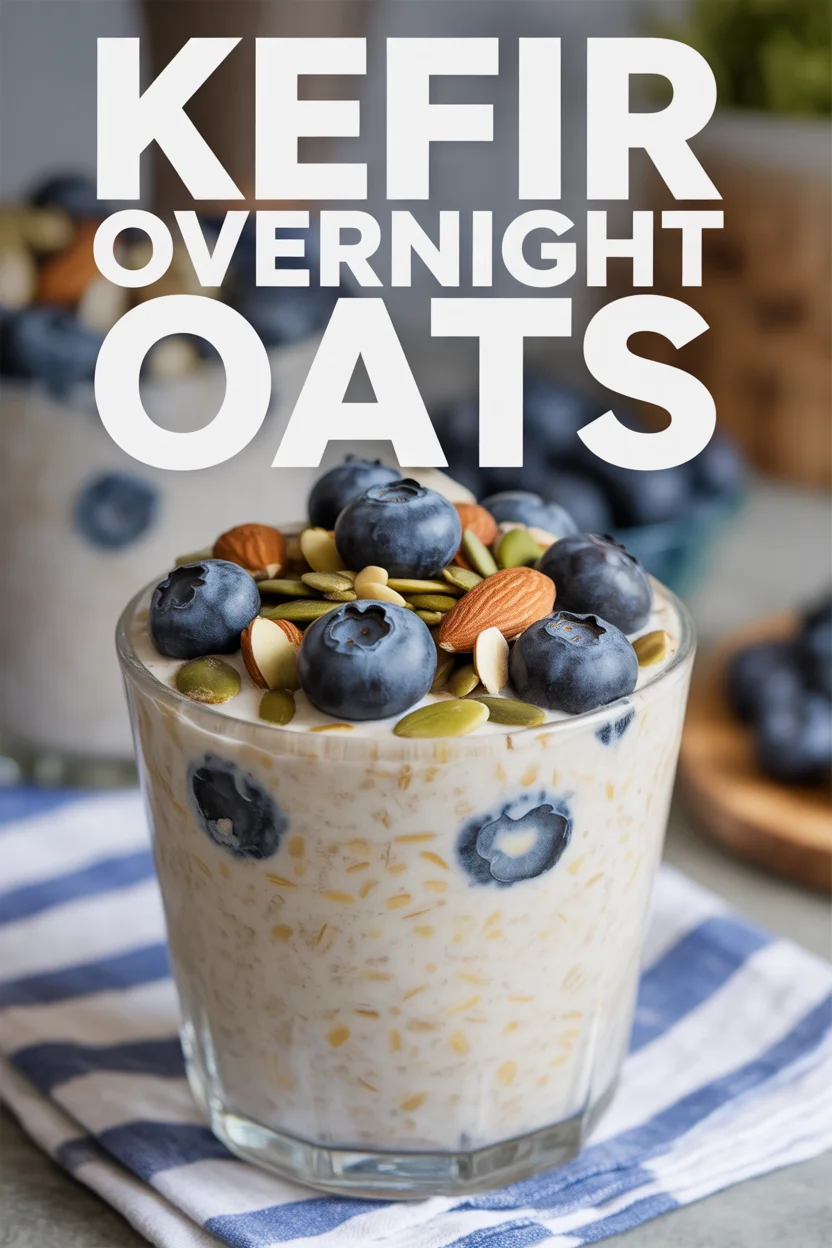 Kefir Overnight Oats