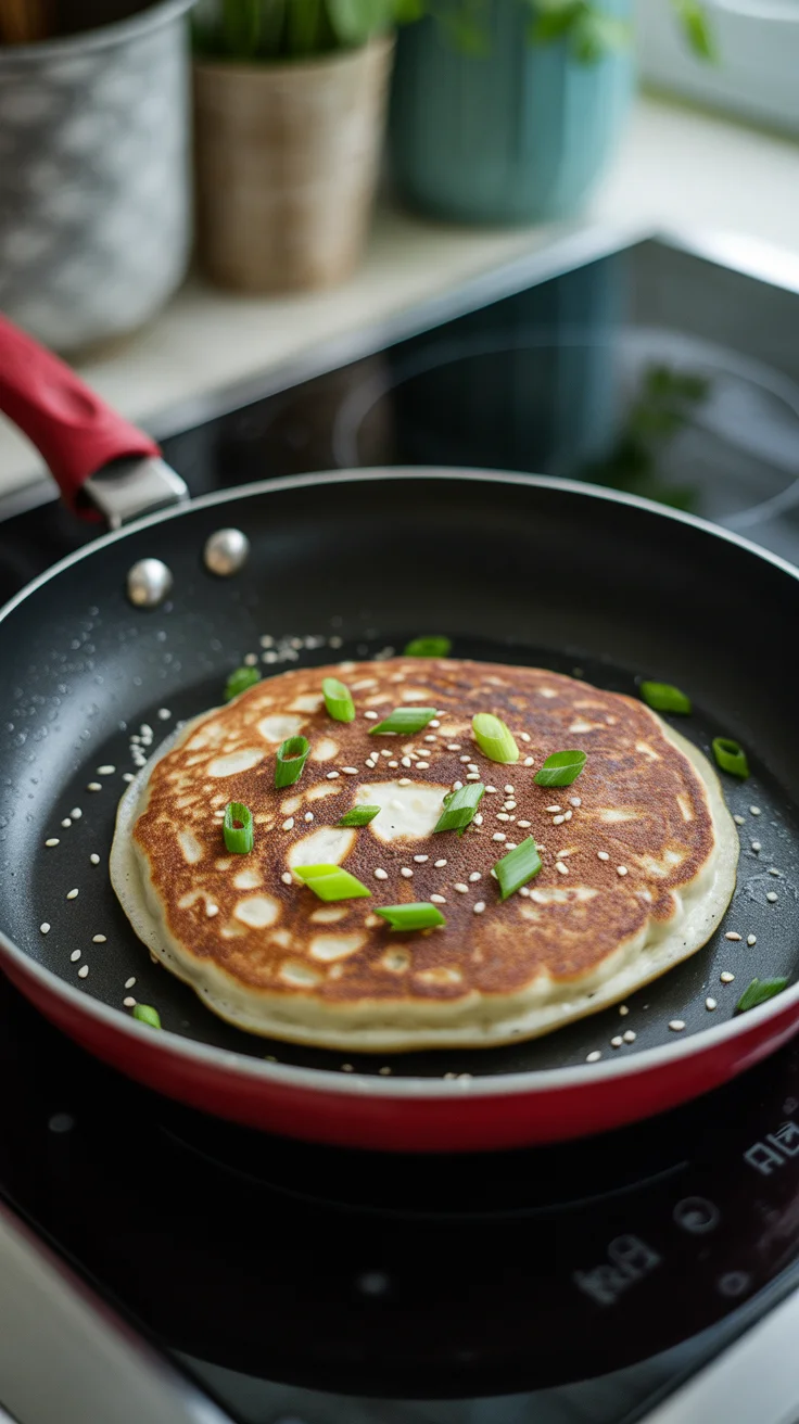 Kefir & Black Sesame Pancakes