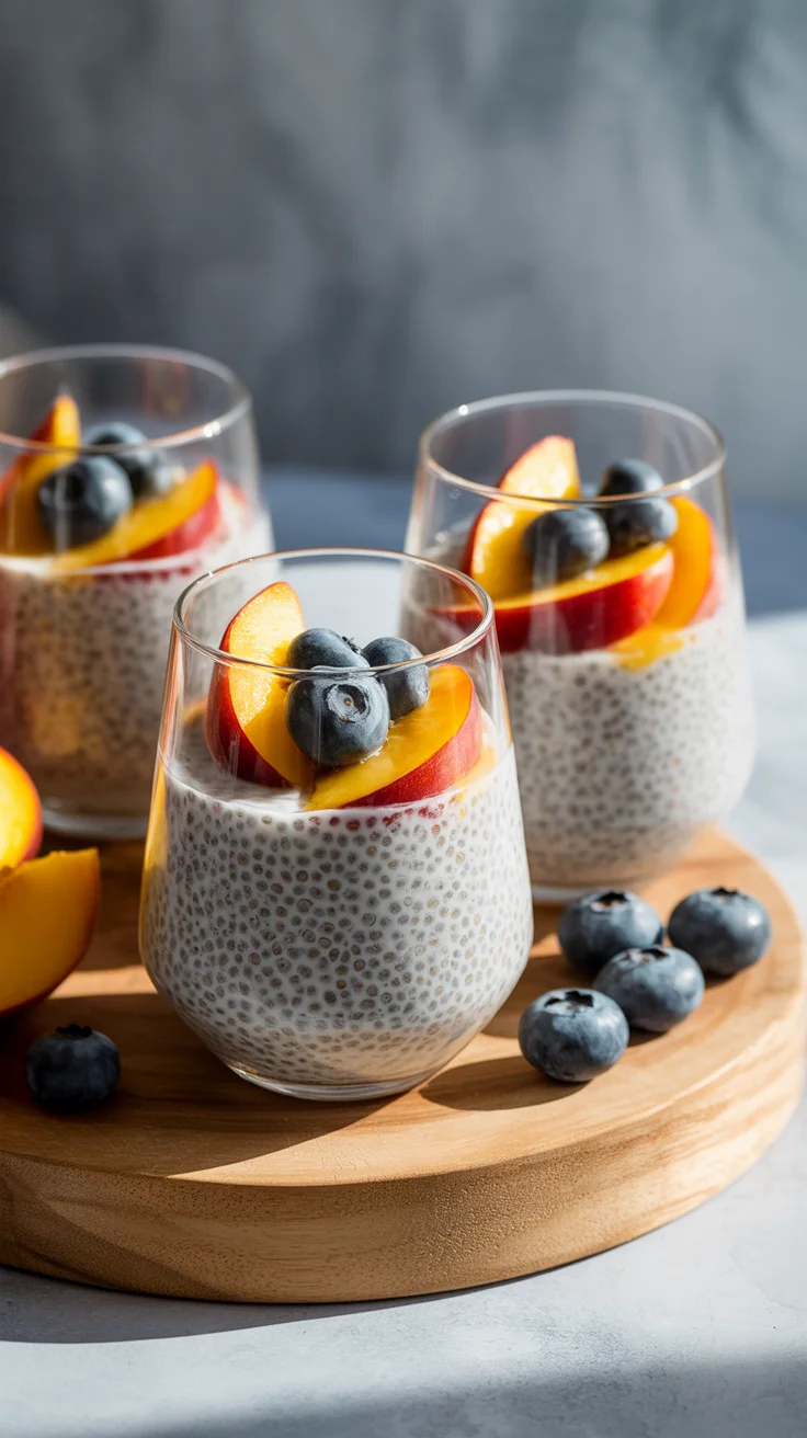 Healthy Kefir Chia Pudding