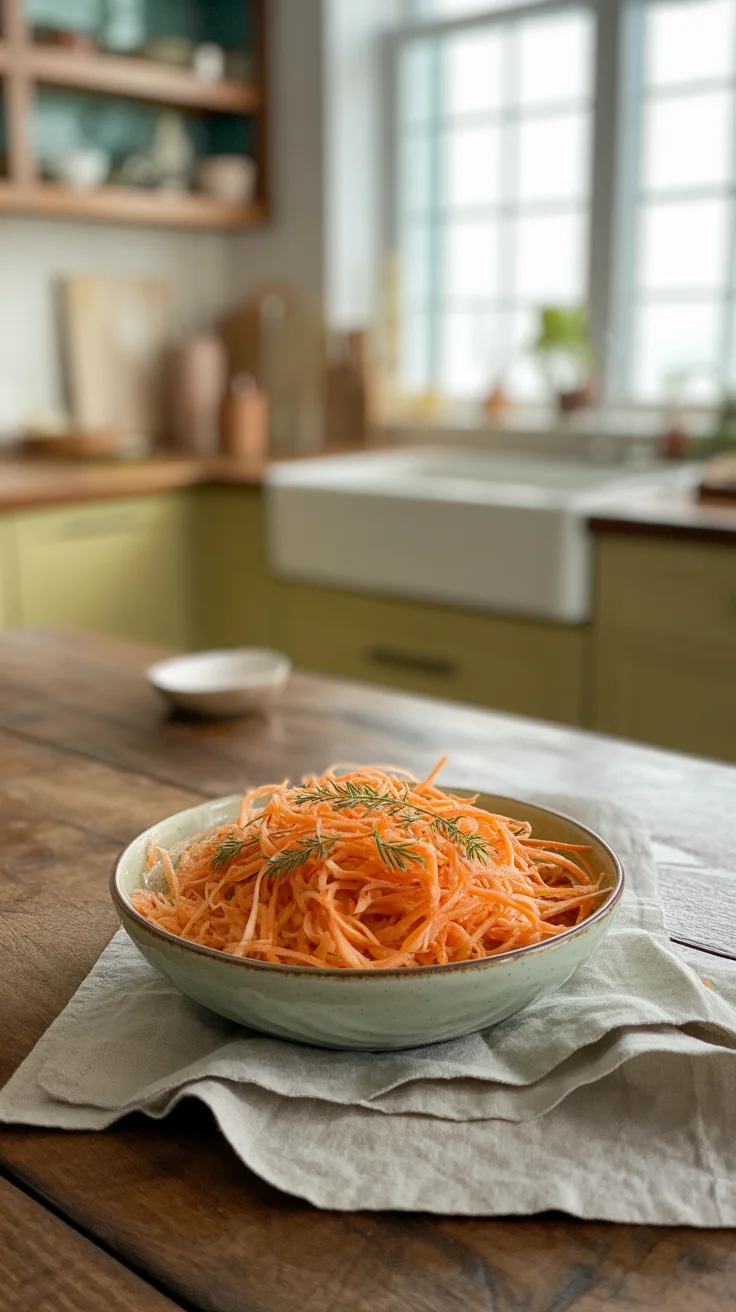 Fermented Kefir Carrot Slaw