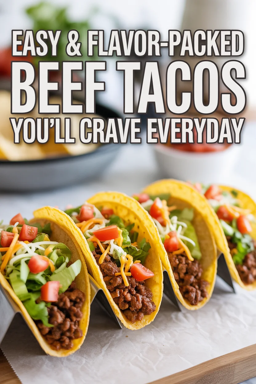 Easy & Flavor-Packed Beef Tacos You’ll Crave Everyday