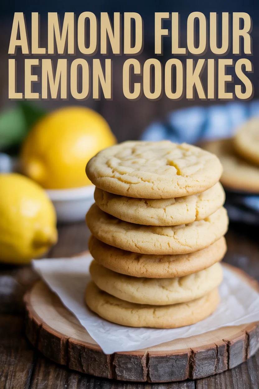 Almond Flour Lemon Cookies