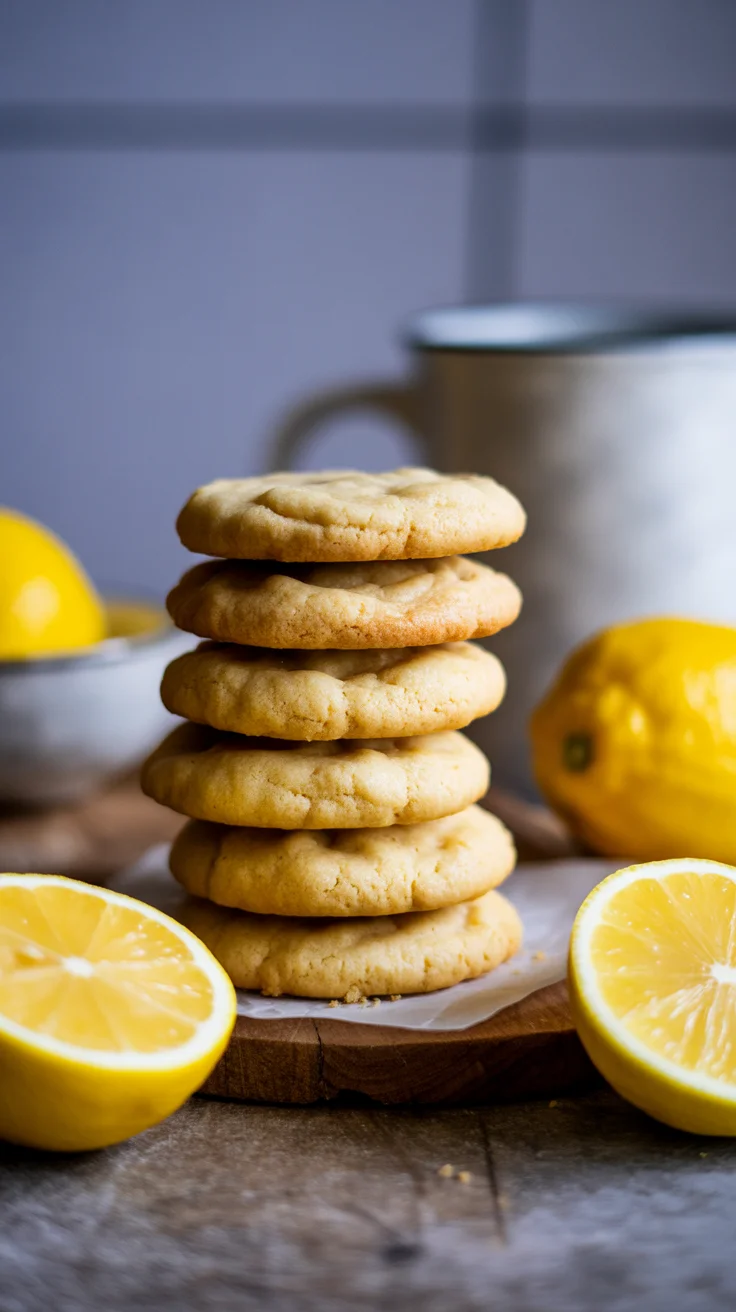 Almond Flour Lemon Cookies